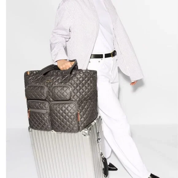 MZ Wallace Large Metro Tote in Magnet - Picture 2 of 7